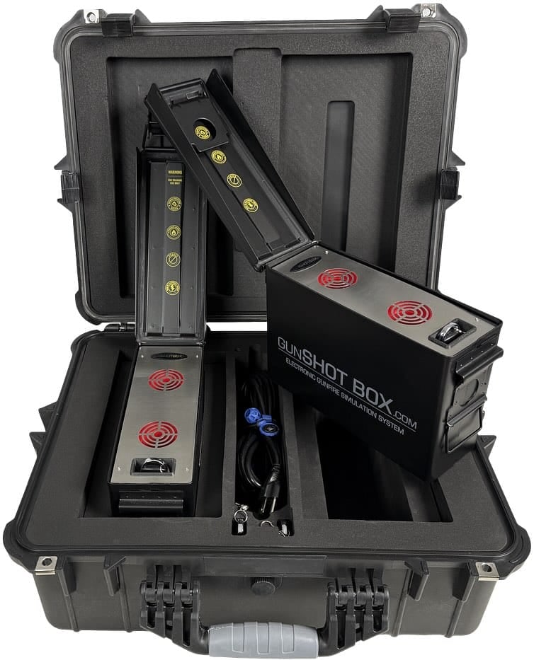 GSB-2C gunSHOT BOX Dual unit compact